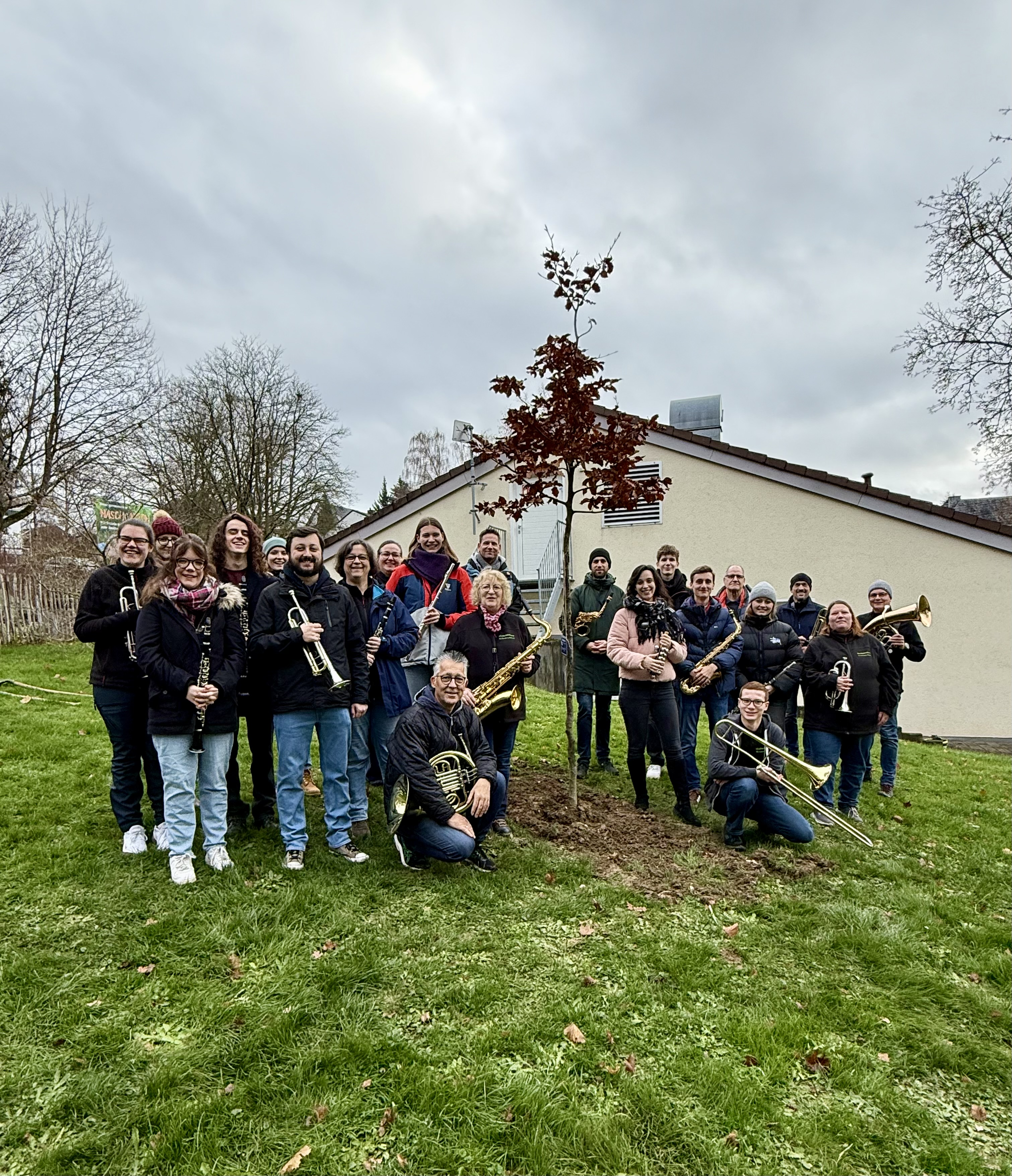 Baumpflanzung zum Jubiläum