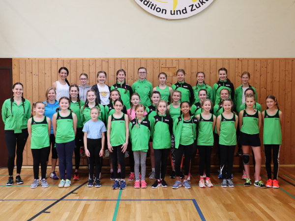 Teilnehmer des Auftritts Badmintonländerspiel 2019