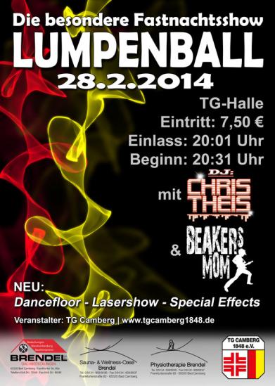 Lumpenball-Plakat