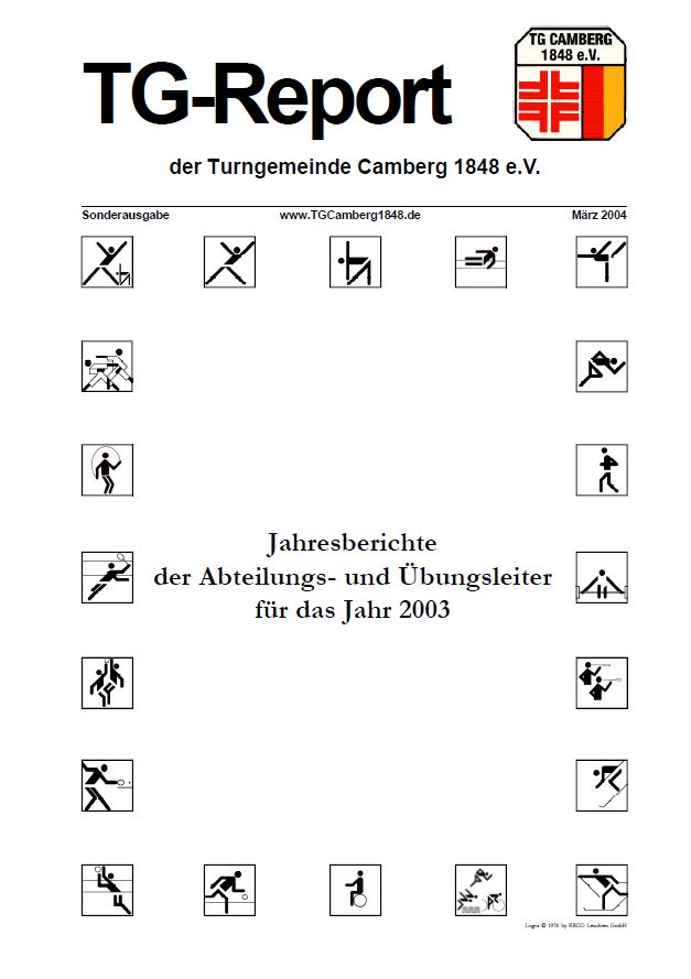 Titel-Jahresberichte2003